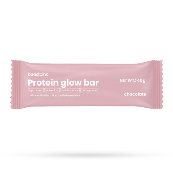 BeastPink Protein GlowBar 25 x 40 g GymBeam