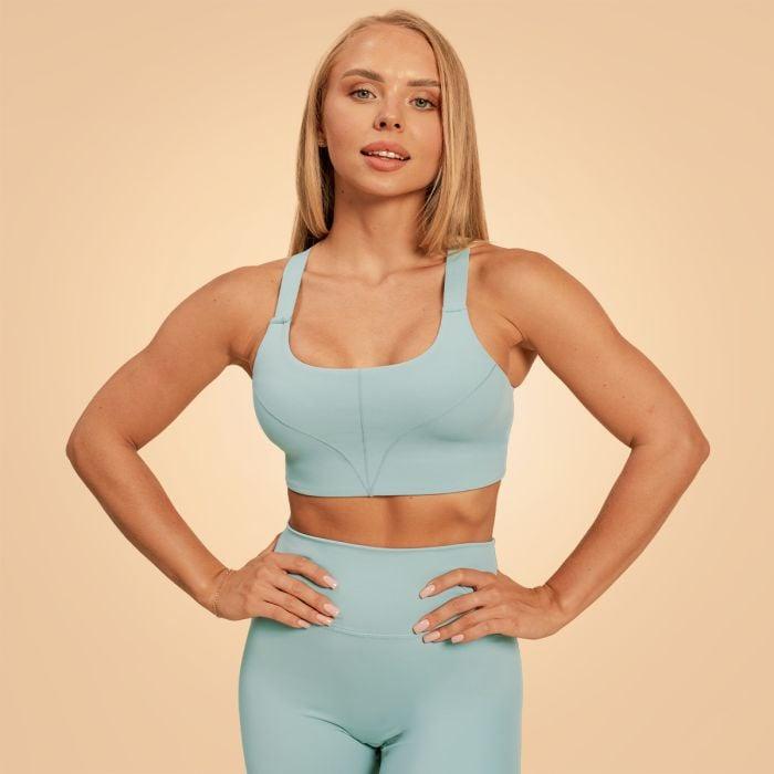 BeastPink Sportovní podprsenka Sense Storm Blue GymBeam