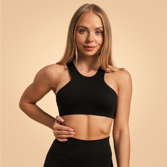 BeastPink Sportovní podprsenka Venture Black GymBeam