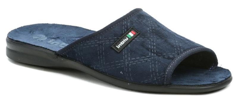 Befado Inblu 155M002 modré pánské papuče Befado