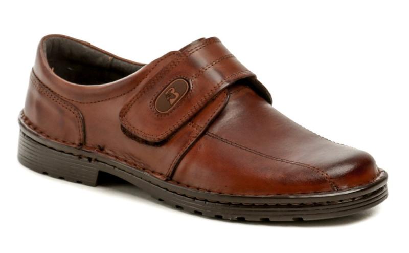 Bukat 270a hnědé pánské polobotky Bukat