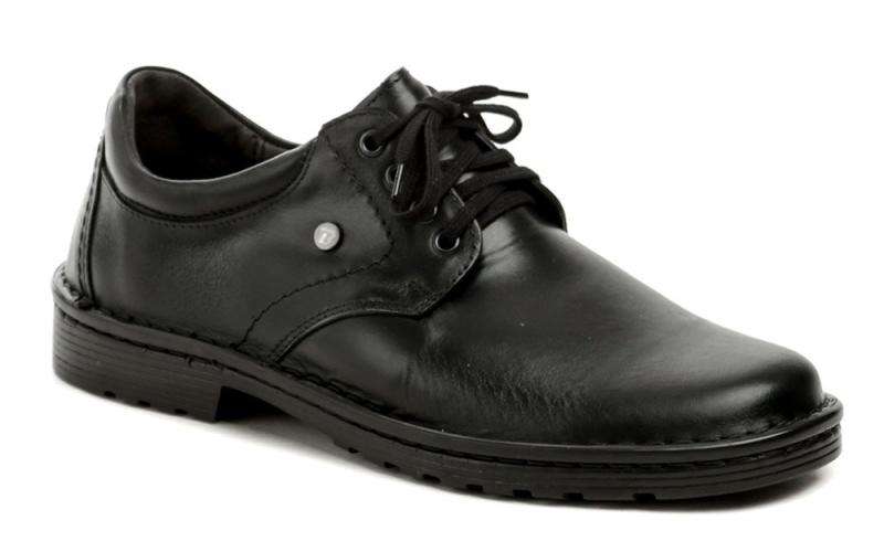 Bukat 280 černé pánské polobotky Bukat