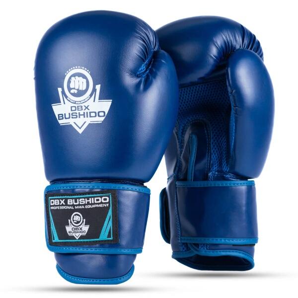 BUSHIDO Boxerské rukavice DBX ARB-407-Blue BUSHIDO