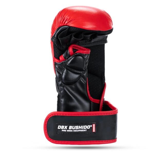 BUSHIDO Prémiové MMA rukavice DBX Warrior červené BUSHIDO