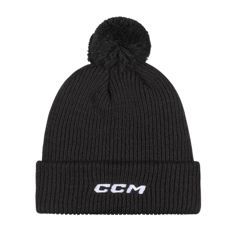 CCM Čepice Team Pom Knit SR CCM
