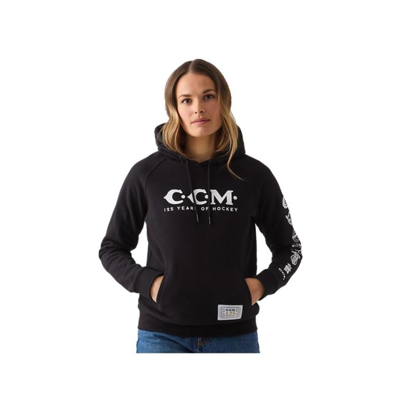 CCM Dámská mikina 125 Years Pullover Hoodie SR CCM