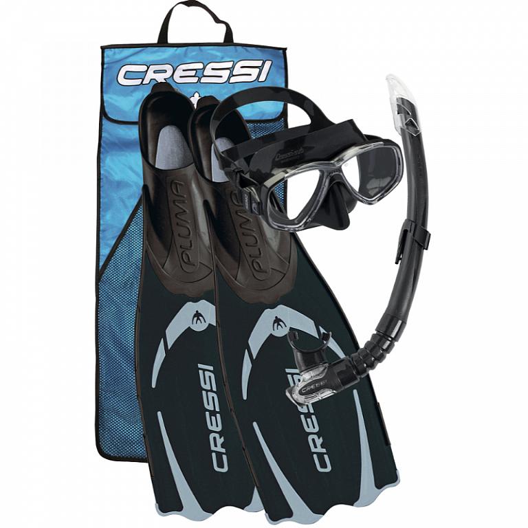 Cressi Šnorchlovací set PLUMA BAG CRESSI
