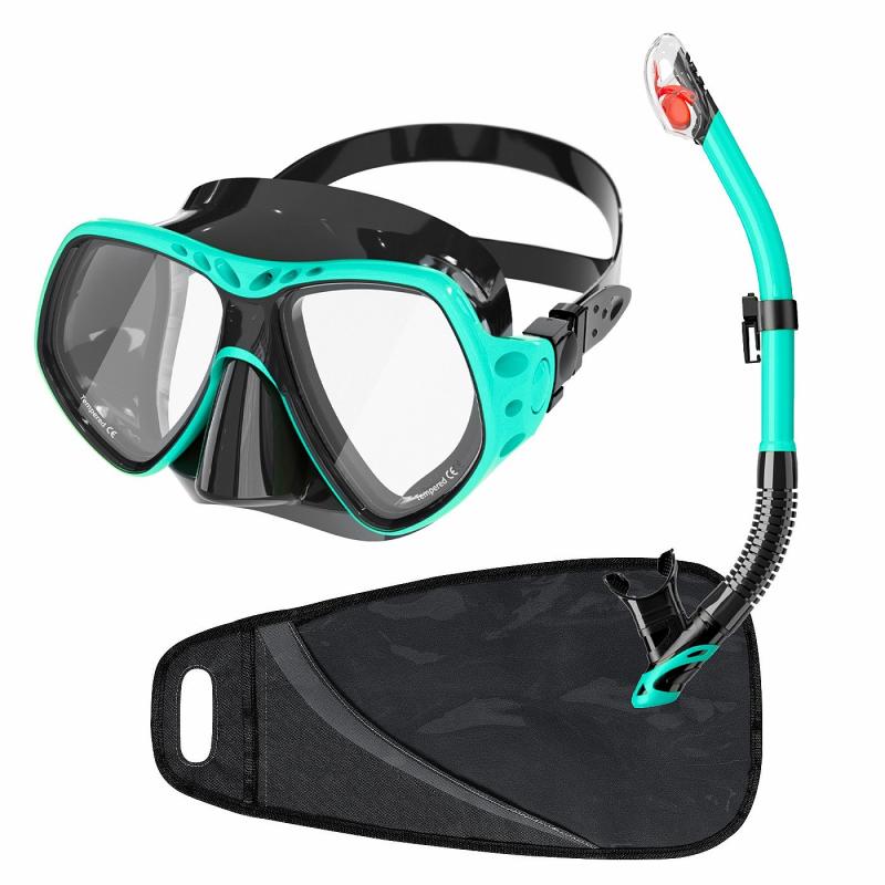 Dive Team Šnorchlovací set maska a šnorchl DEEP VISION antifog Dive Team