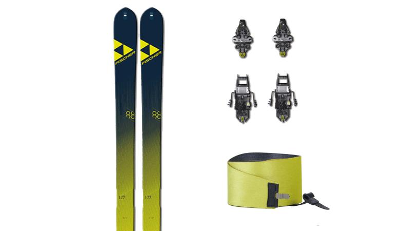 Fischer X-TREME 88 22/23 skialp lyže + TOUR CLASSIC BRAKE 90 + pásy Fischer