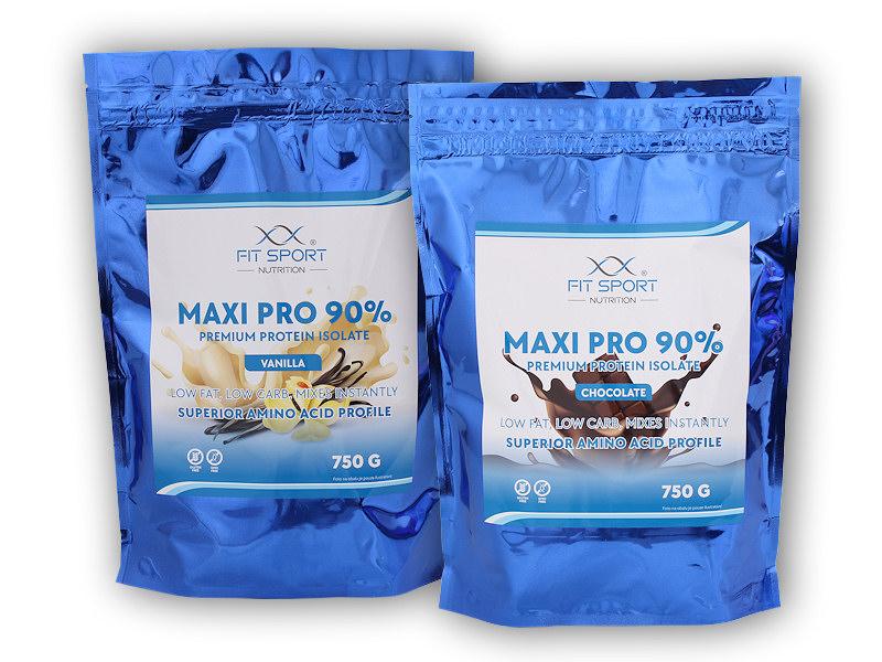 FitSport Nutrition 2x Maxi Pro 90% 750g Fitsport