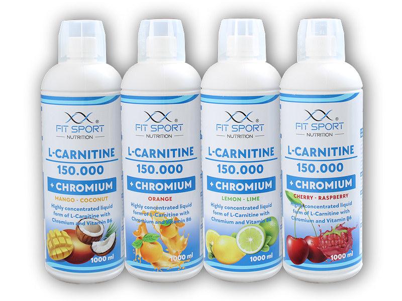 FitSport Nutrition L-Carnitine 150000 + Chromium 1000ml Fitsport