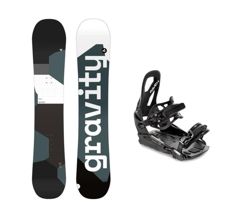 Gravity Adventure 24/25 snowboard + Raven S230 Black vázání Gravity