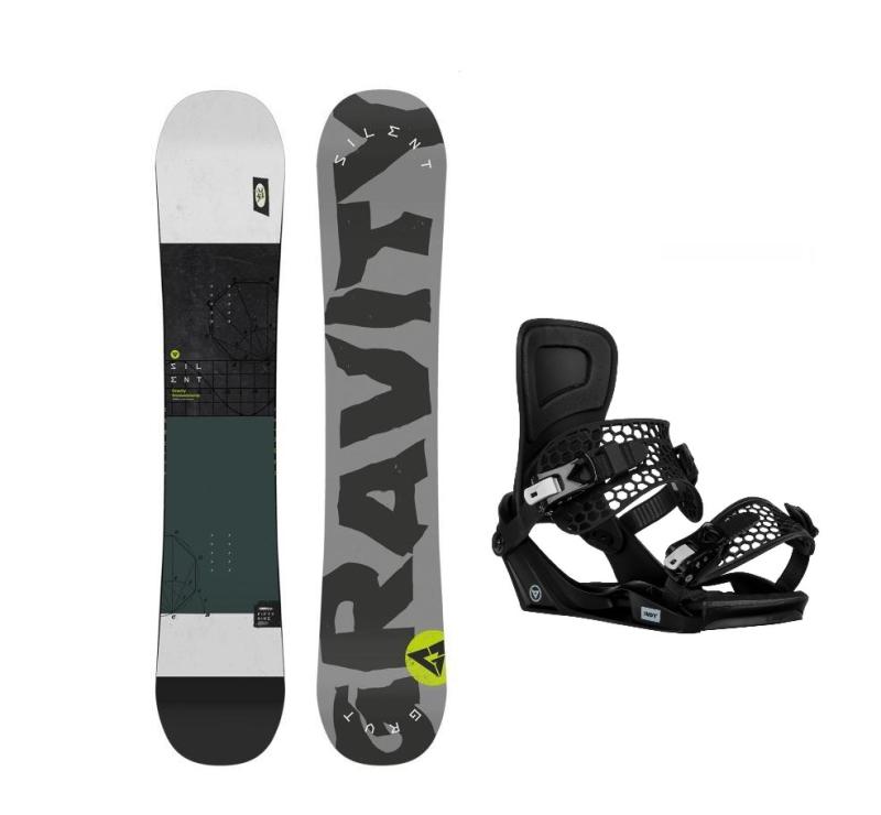 Gravity Silent 24/25 pánský snowboard + Gravity Indy black vázání Gravity