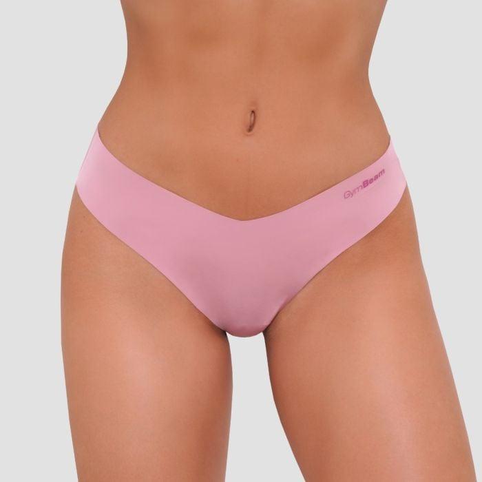 GymBeam Bezešvé kalhotky 3Pack Dusty Rose GymBeam