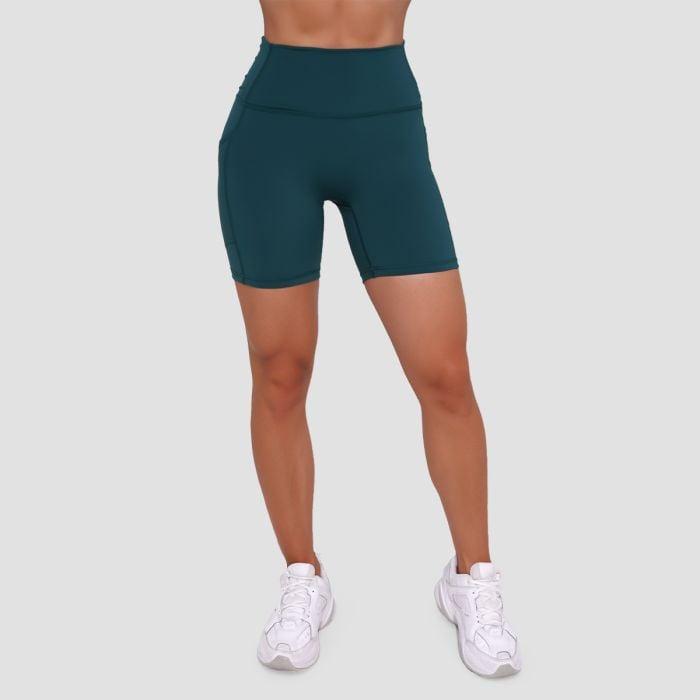 GymBeam Dámské šortky Ignite Dark Green GymBeam