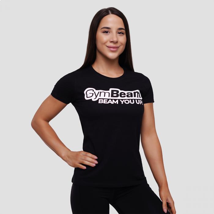 GymBeam Dámské Tričko Beam Black GymBeam