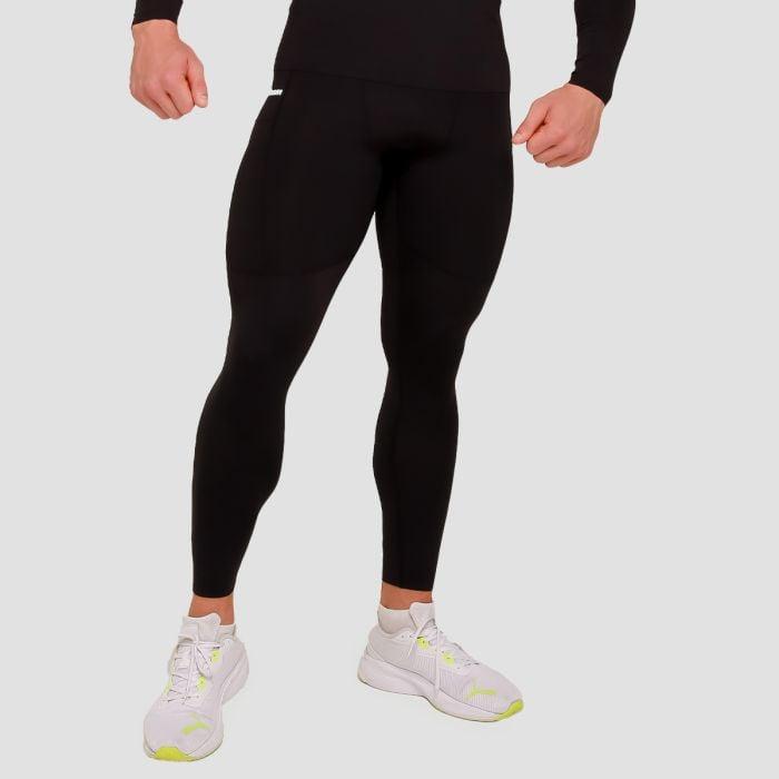 GymBeam Kompresní legíny High Black GymBeam