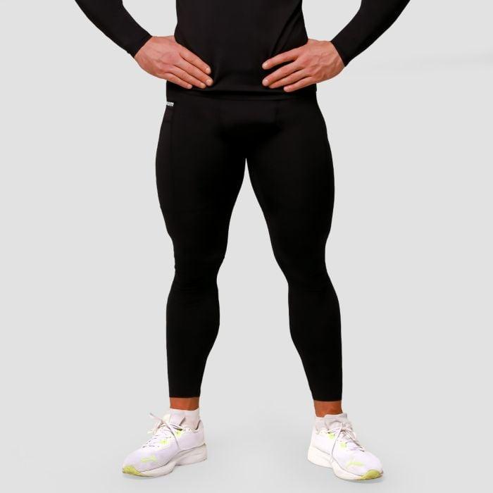 GymBeam Kompresní legíny Mid Black GymBeam