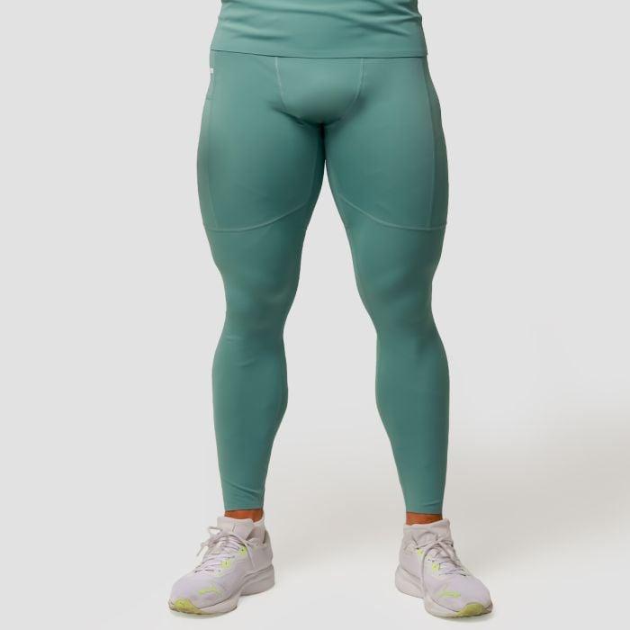 GymBeam Kompresní legíny Mid Blue GymBeam
