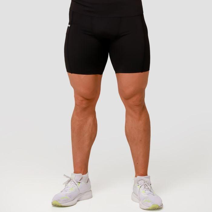 GymBeam Kompresní šortky Mid Black GymBeam