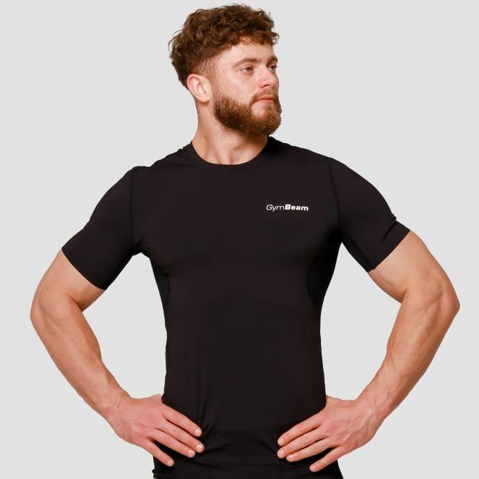 GymBeam Kompresní tričko Mid Black GymBeam