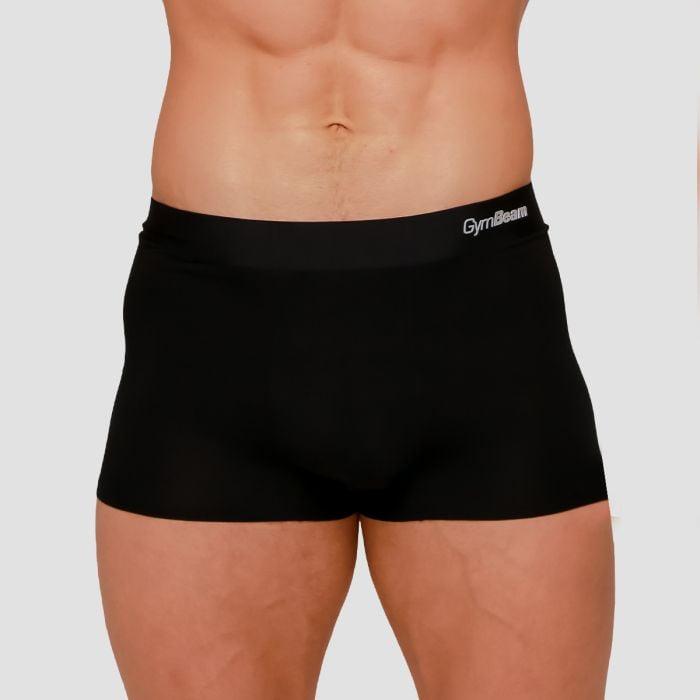 GymBeam Men’s Soft Boxers 2Pack Black GymBeam