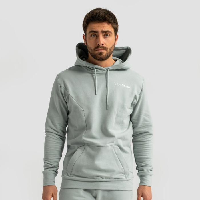 GymBeam Mikina Limitless Hoodie Eucalypt GymBeam