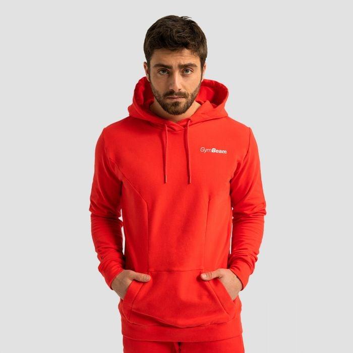 GymBeam Mikina Limitless Hoodie Hot Red GymBeam
