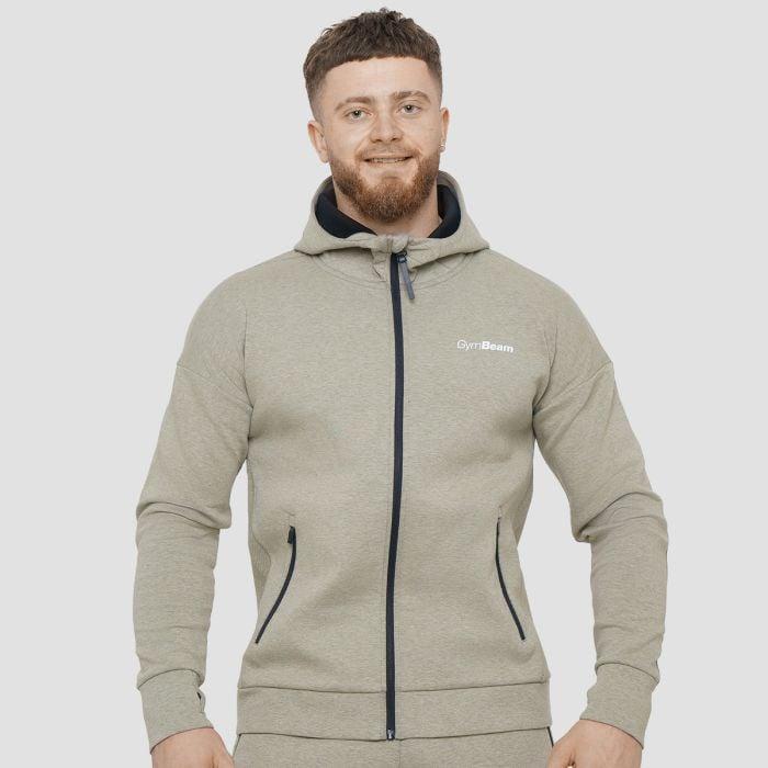 GymBeam Mikina se zipem Agile Sage GymBeam