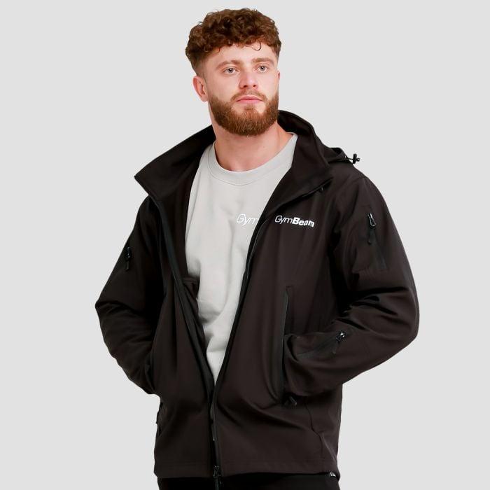 GymBeam Pánská bunda Softshell Black GymBeam