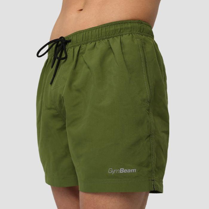GymBeam Pánské plavecké šortky ARUBA Green GymBeam