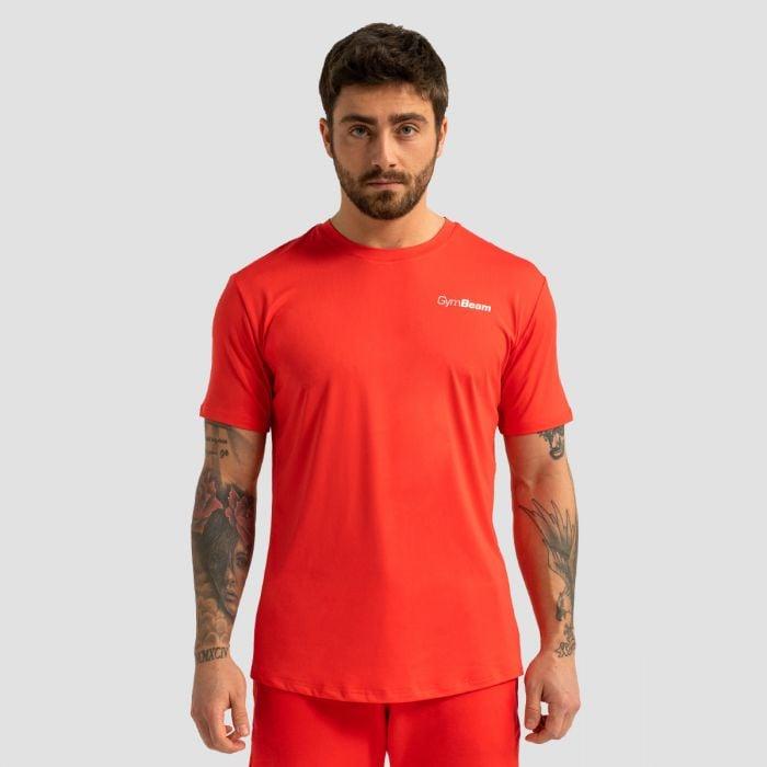 GymBeam Pánské sportovní tričko Limitless Hot Red GymBeam