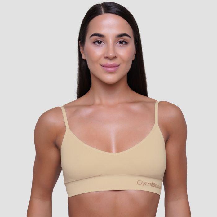 GymBeam Podprsenka Triangle Nude GymBeam