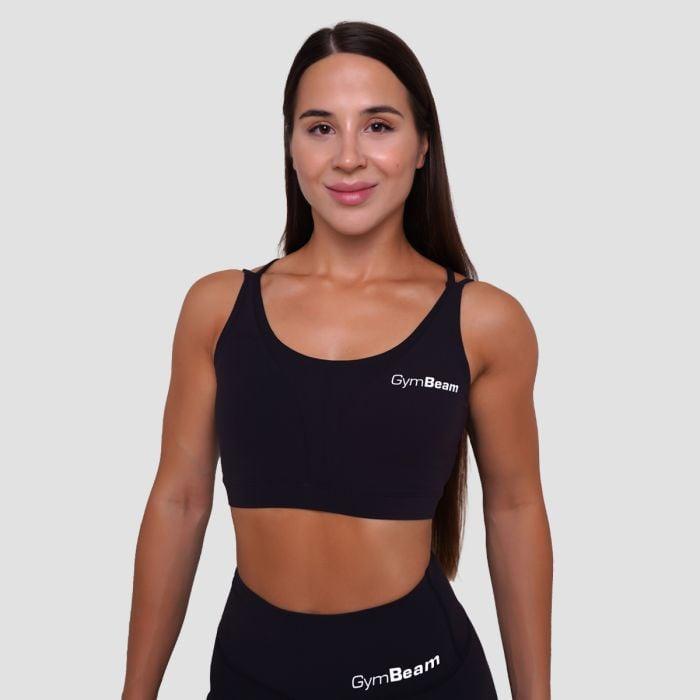 GymBeam Sportovní podprsenka BEAT Black GymBeam