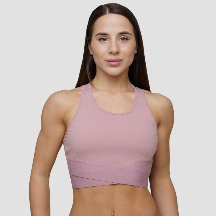 GymBeam Sportovní podprsenka Agile Woodrose GymBeam