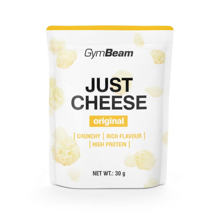 GymBeam Sýrový snack Just Cheese 10 x 30 g GymBeam