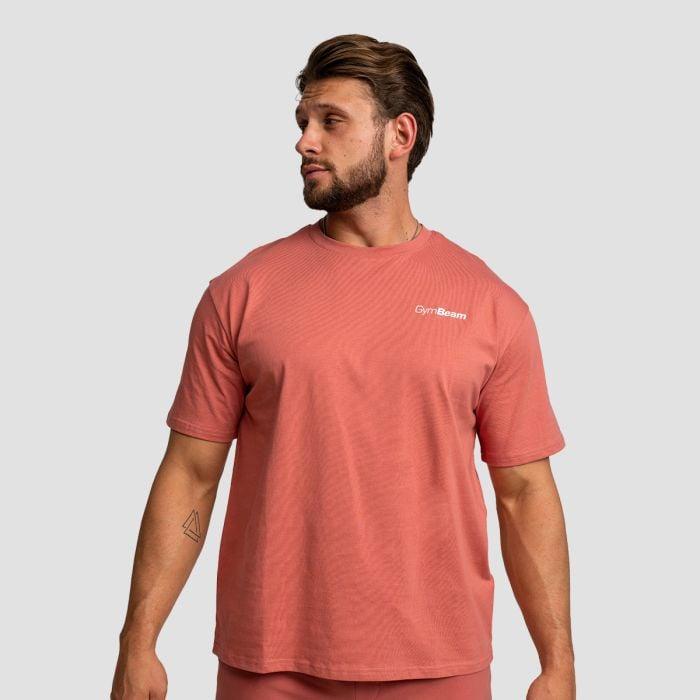 GymBeam Tričko Oversized Limitless Cinnamon GymBeam