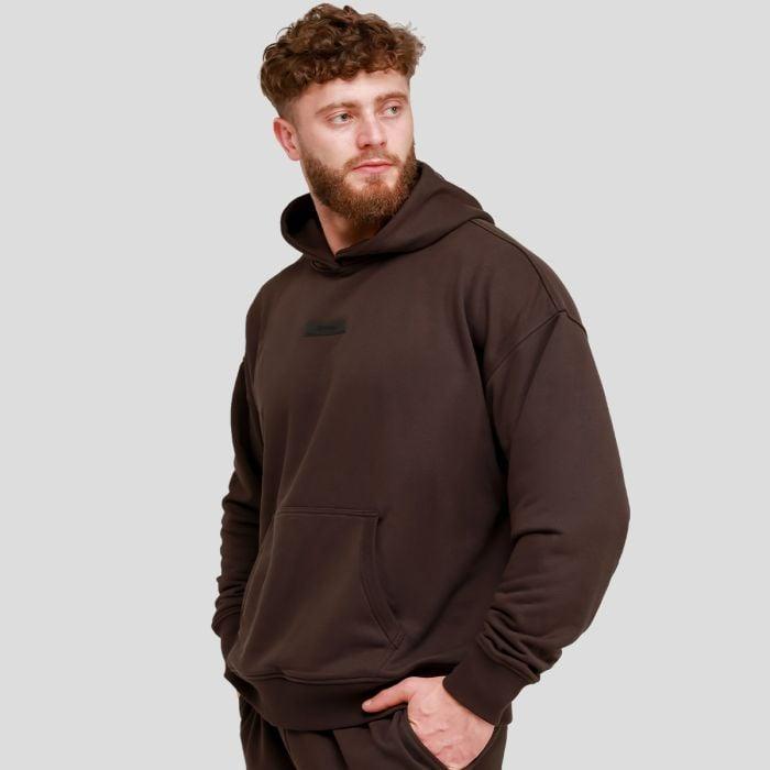 GymBeam Unstoppable Hoodie Brown GymBeam