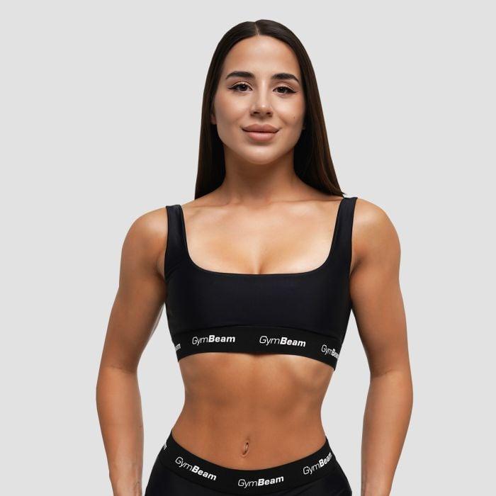 GymBeam Vrchní díl plavek Sporty Black GymBeam