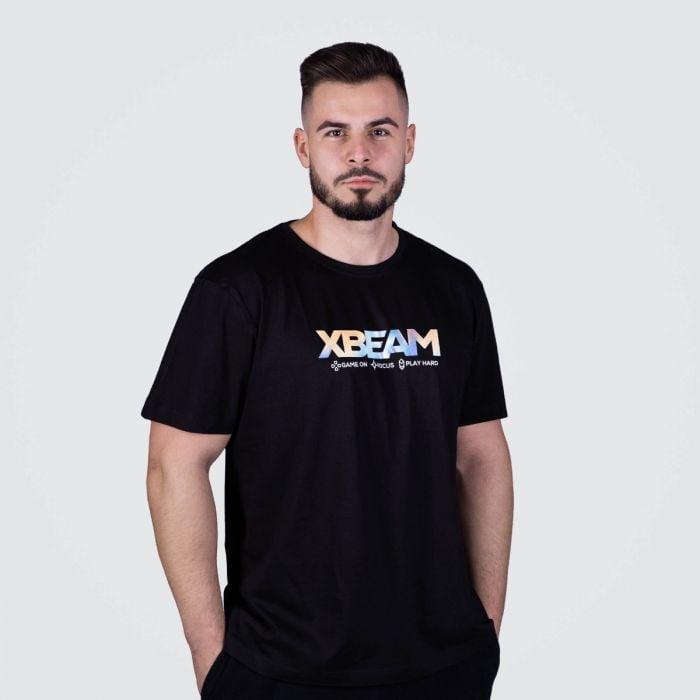 GymBeam XBEAM Tričko XBEAM Black GymBeam