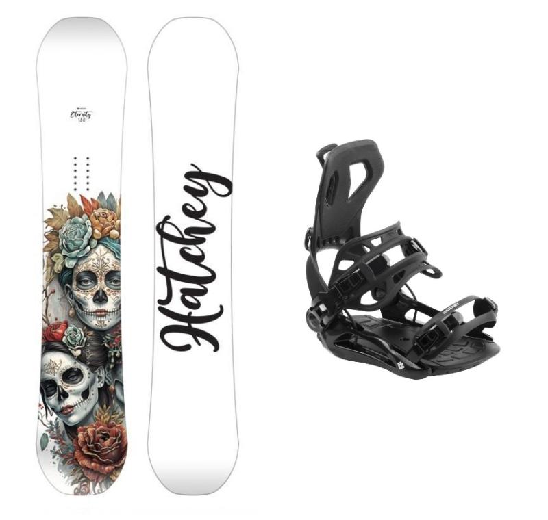 Hatchey Eternity dámský snowboard + Hatchey Fastec vázání Hatchey