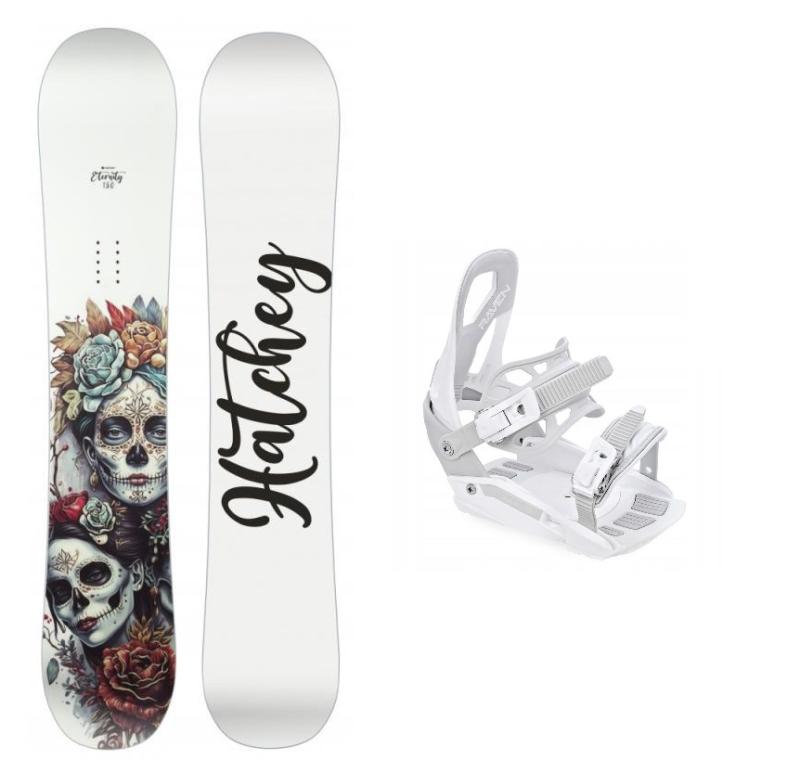 Hatchey Eternity dámský snowboard + Raven S230 White vázání Hatchey