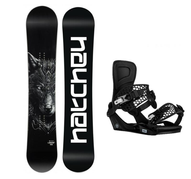 Hatchey Leader freestyle snowboard + Gravity Indy black vázání Hatchey