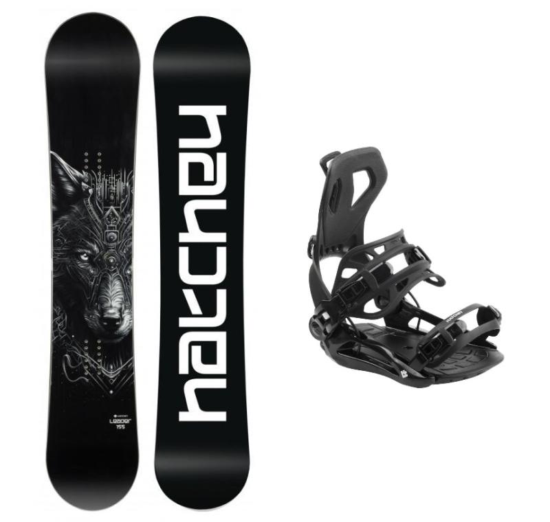 Hatchey Leader freestyle snowboard + Hatchey Fastec vázání Hatchey