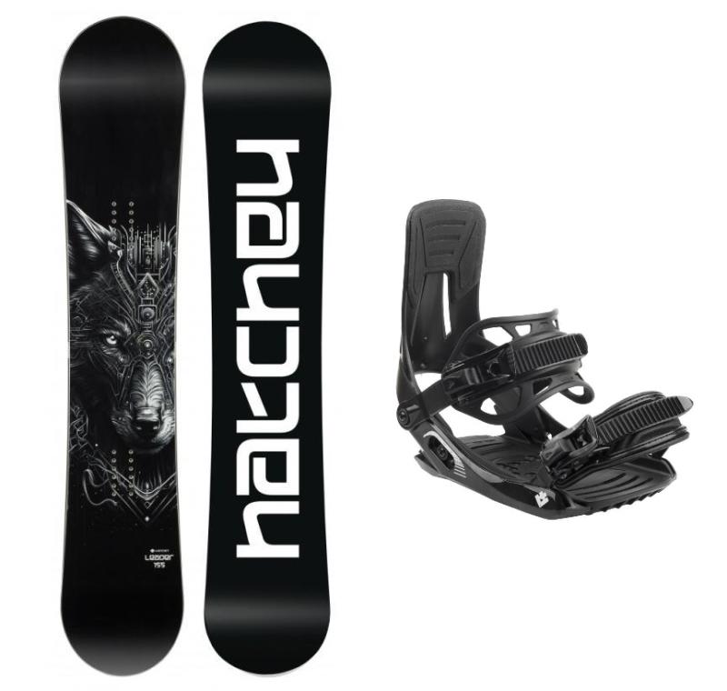 Hatchey Leader freestyle snowboard + Hatchey Tactic vázání Hatchey