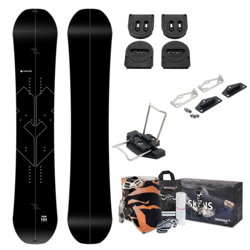 Hatchey Splitboard Set Peak 154cm + sleva 1500