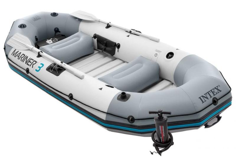 Intex Člun nafukovací MARINER 3 Set 3 dospělé osoby Intex