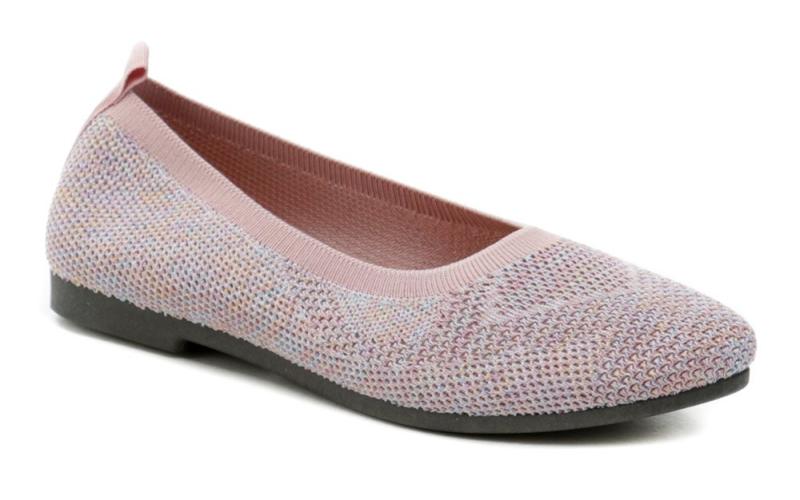 Jana Ladies 1120-24-36 růžové dámské baleríny Jana