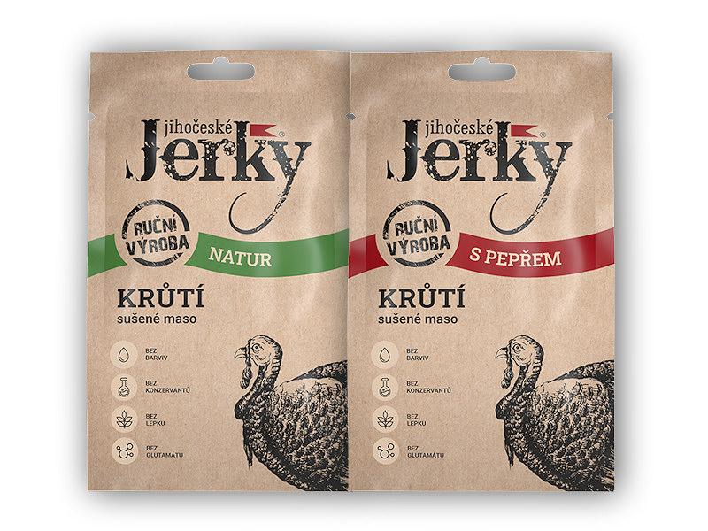 Jihočeské Jerky Krůtí 20g Jihočeské Jerky