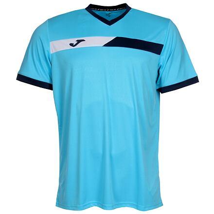 Joma Court Short Sleeve T-shirt pánské triko tyrkysová Joma